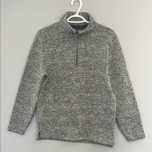 Men's Beverly Hills Polo Club Gray 1/4 Zip